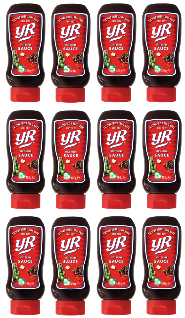 12 X Ihre braune Soße Squeezy 480G
