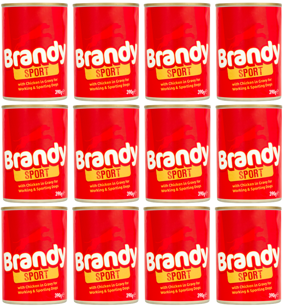 Brandy Sport Dog Food in Gravy 390g – Case of 12