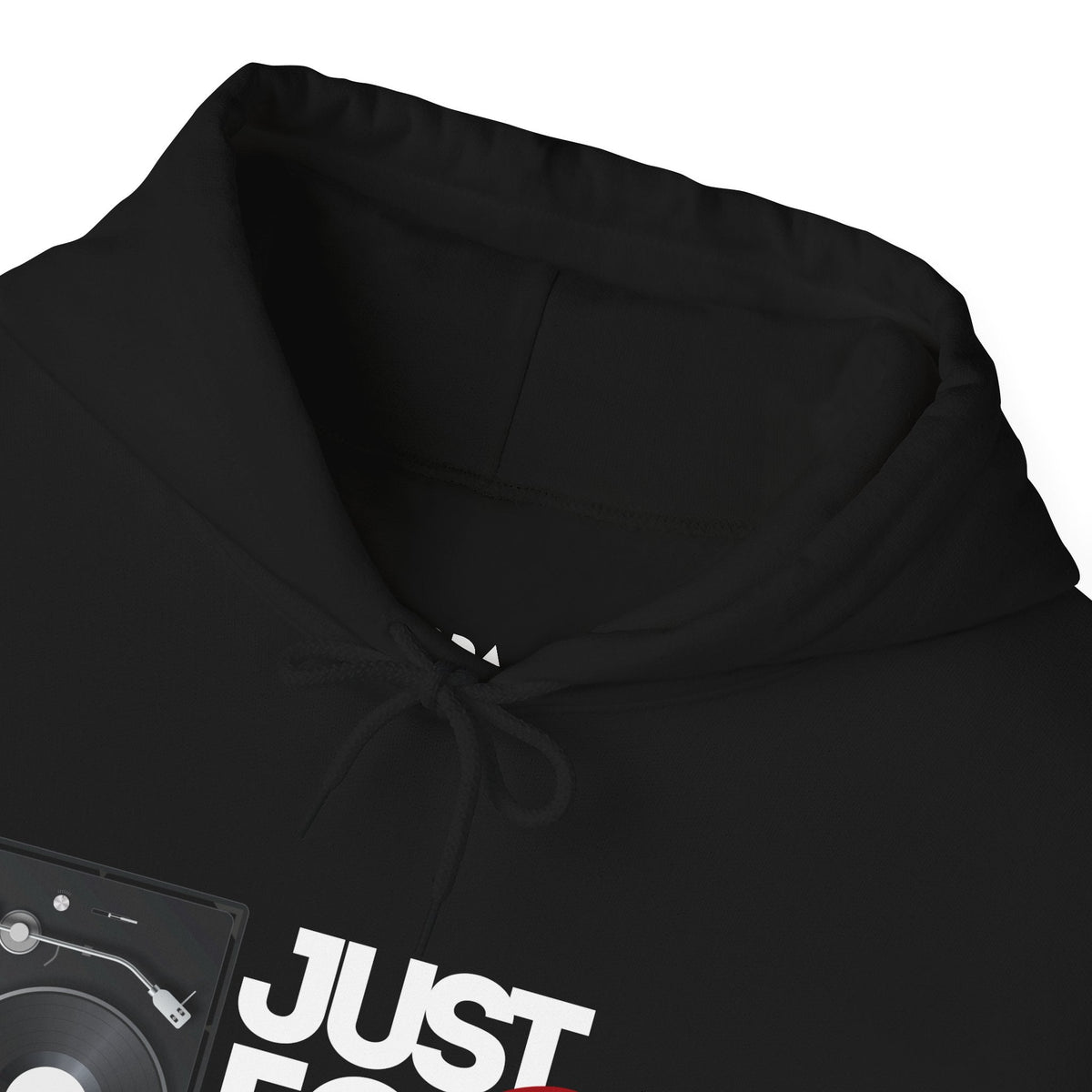 Just for the Record Men's Vinyl Record Hoodie