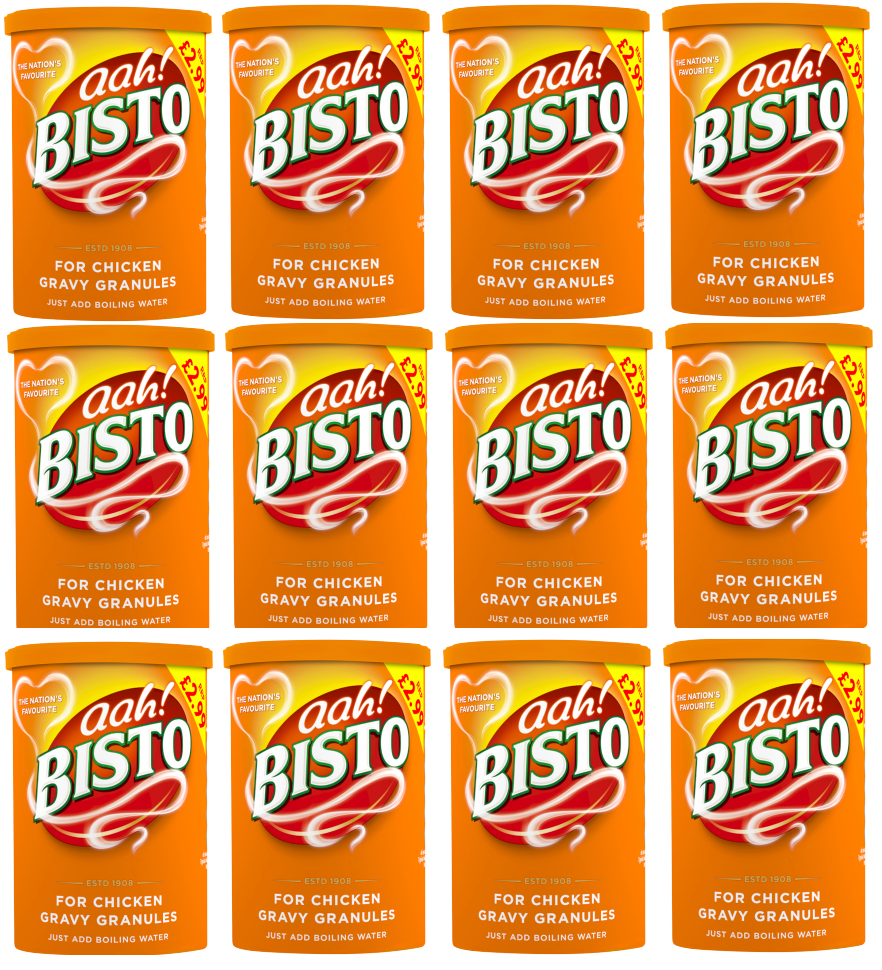 Bisto Hühnersaucen-Granulat 190g (12er Pack)