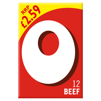 OXO Beef Stock Cubes – Case of 24 Packs (12 Cubes per Pack, 71g)