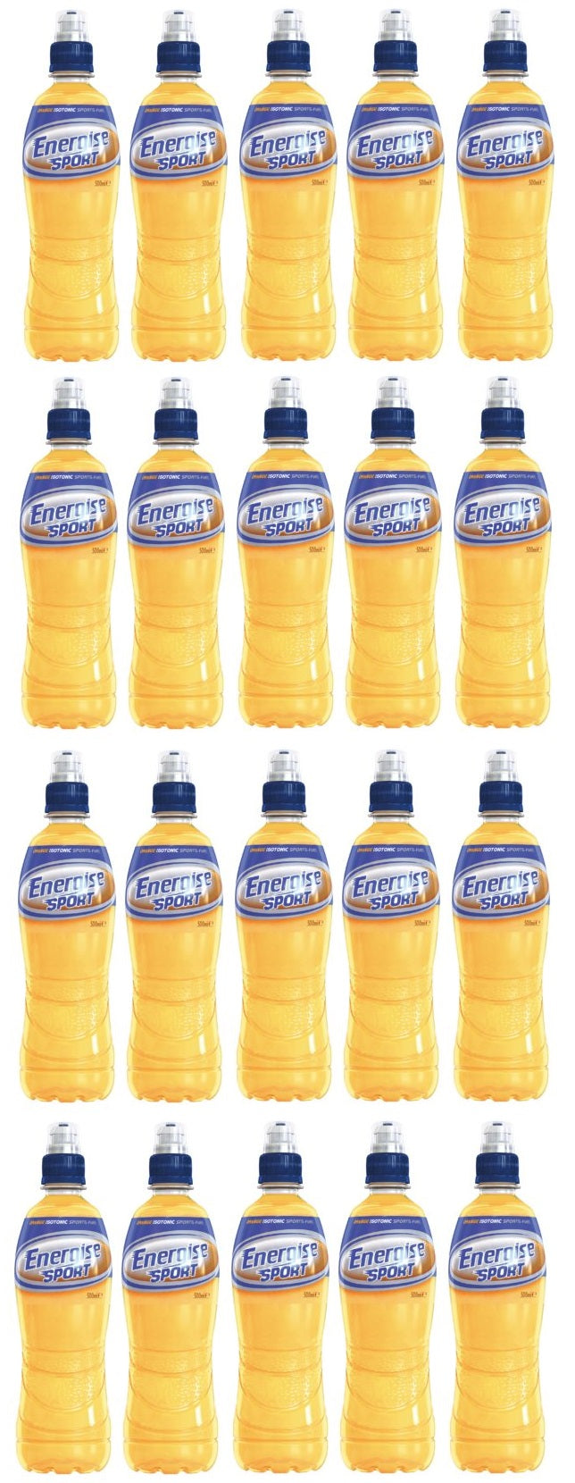 20 x Energize Sport Naranja - 500ML