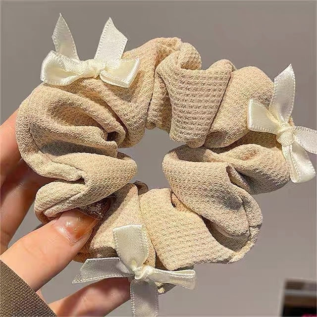 Summer Super Fairy Sweet Lace Large Intestine Hair Ring