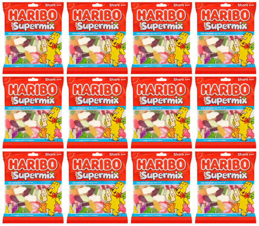 12 x Haribo Supermix 160g