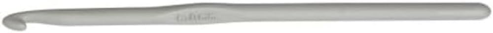 KnitPro Crochet Hook Grey Aluminium 15cm