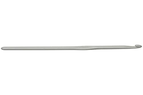 KnitPro Crochet Hook Grey Aluminium 15cm