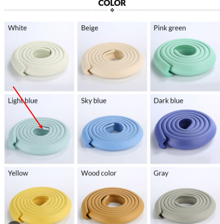 Thickened L-shaped Anti-knock Protection Anti-collision Strip