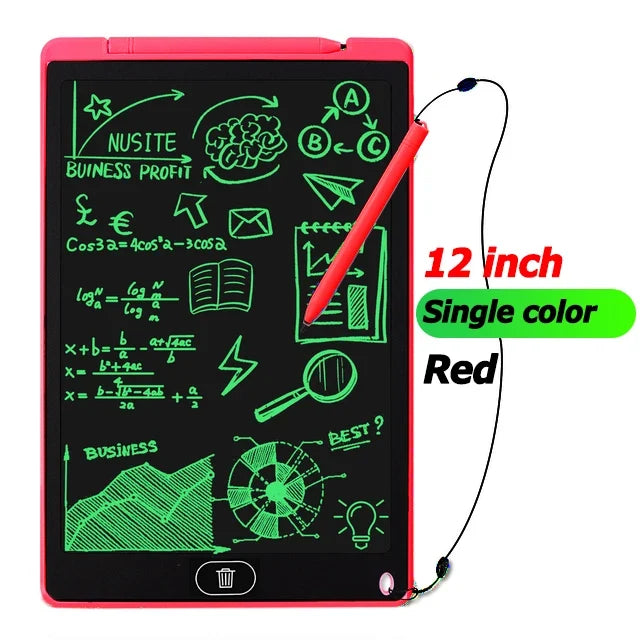 12 Inch LCD Writing Tablet - Portable Digital Drawing & Handwriting Pad