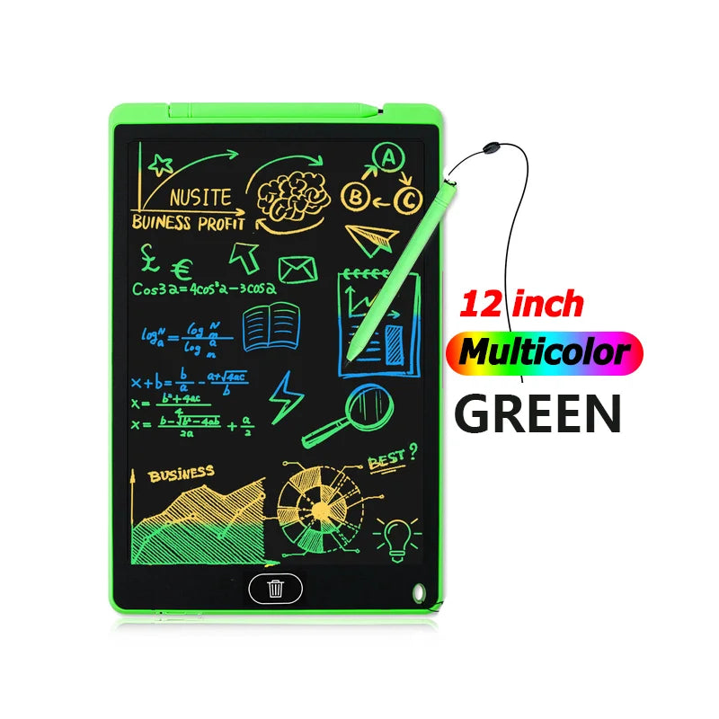 12 Inch LCD Writing Tablet - Portable Digital Drawing & Handwriting Pad