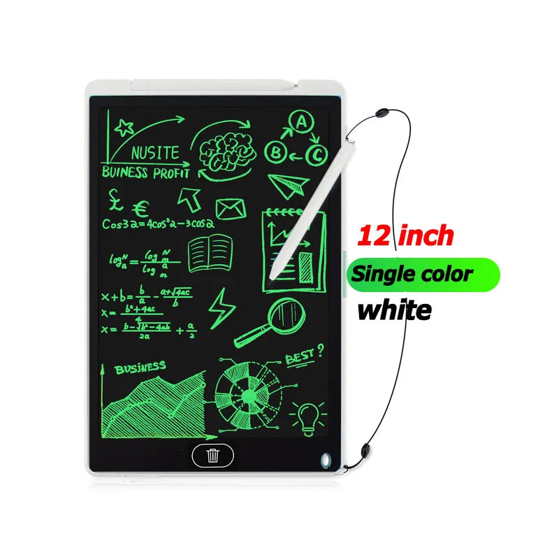 12 Inch LCD Writing Tablet - Portable Digital Drawing & Handwriting Pad