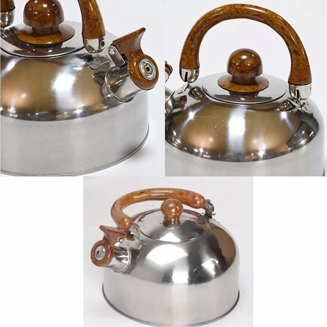 12 Piece Stainless Steel Cookware Set Pots Pans Glass Lids Kitchen Pan Pot