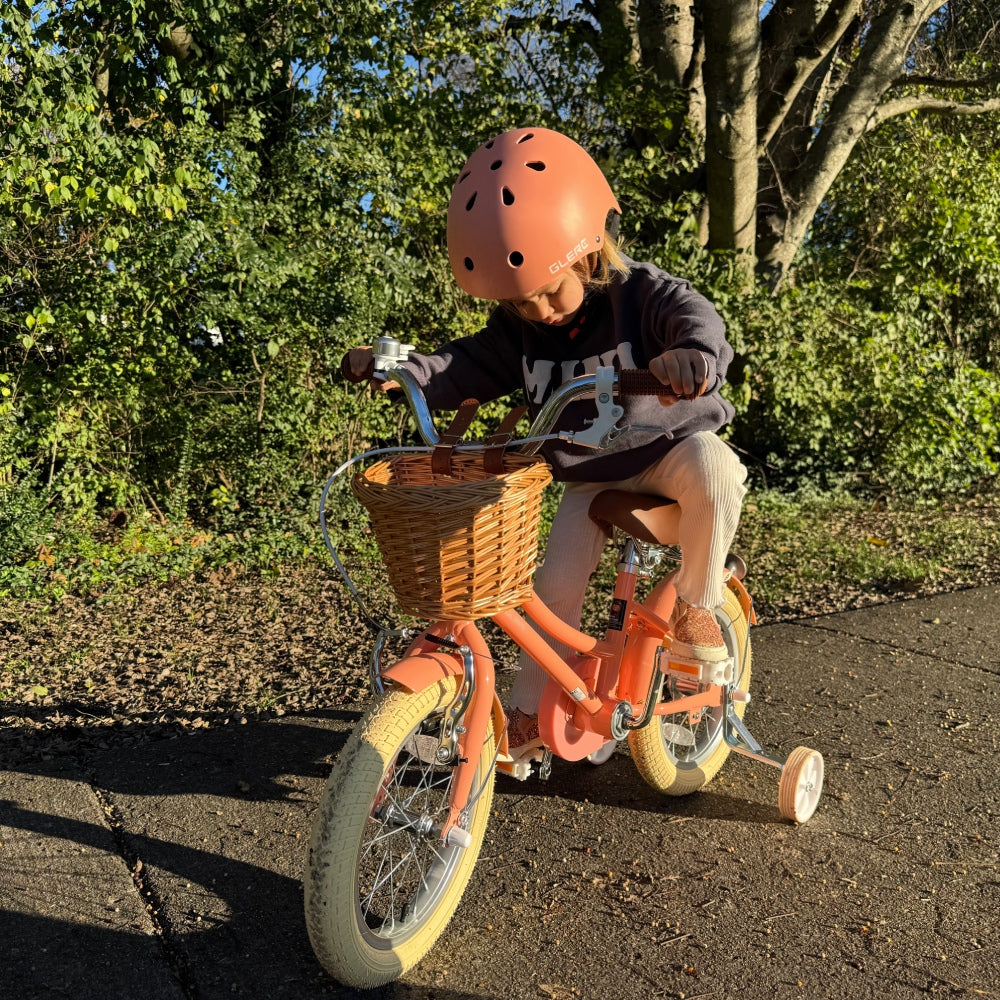 Glerc Little Molly 16 Inch Kids Bike – Ages 4–8 | Stabilisers, Basket & Bell Included