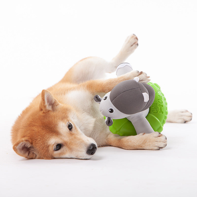 Dog toy bite-resistant glow