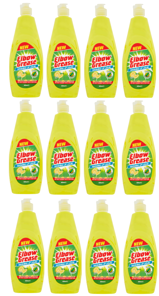 Elbow Grease Spülmittel 600ml – 12er-Pack
