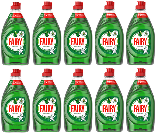 10 x Fairy Lavavajillas Original - 320 ml