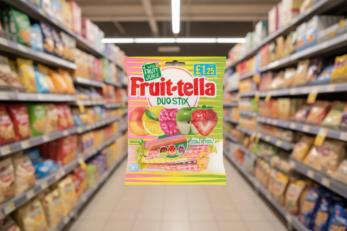 12 X Fruitella Duo Stix Beutel 135G