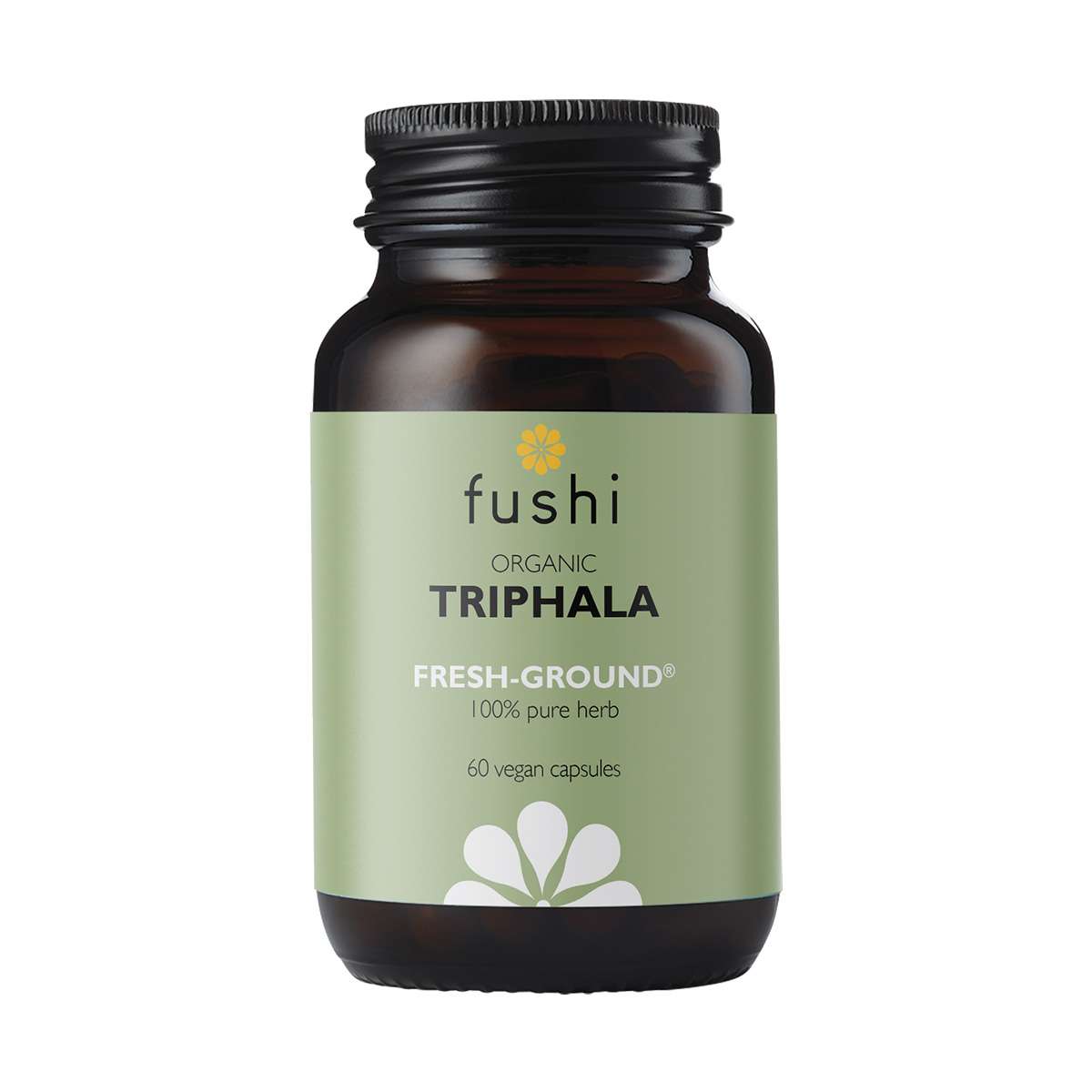 Fushi Organic Triphala Capsules | 60 Caps | Certified Organic