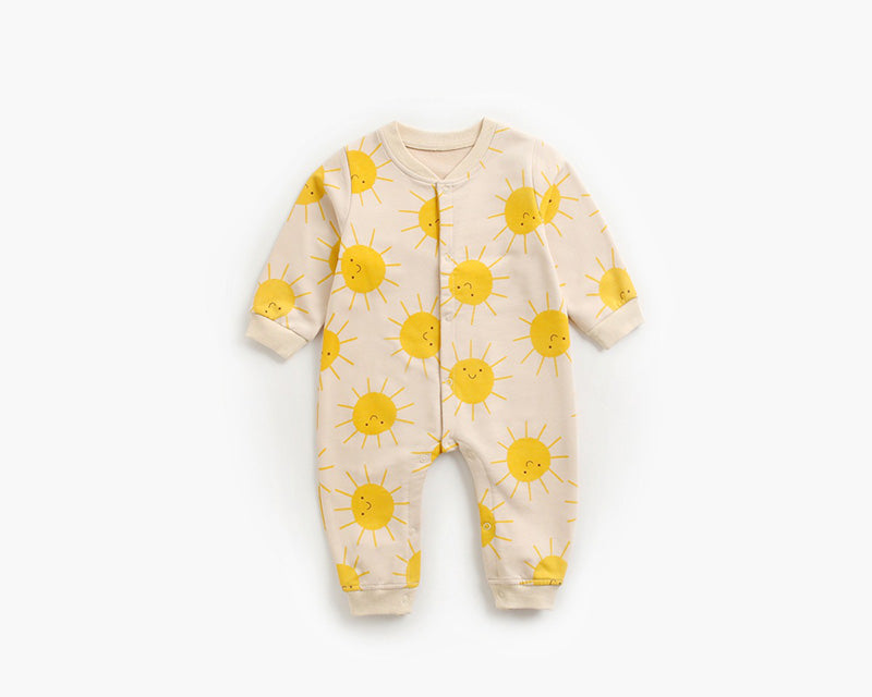 Baby Clothes Cartoon Long-Sleeved Romper