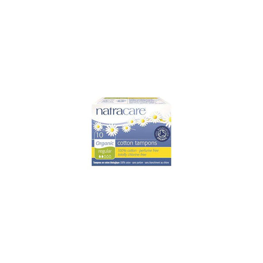 Natracare Organic Regular Digital Tampons 20 Pack
