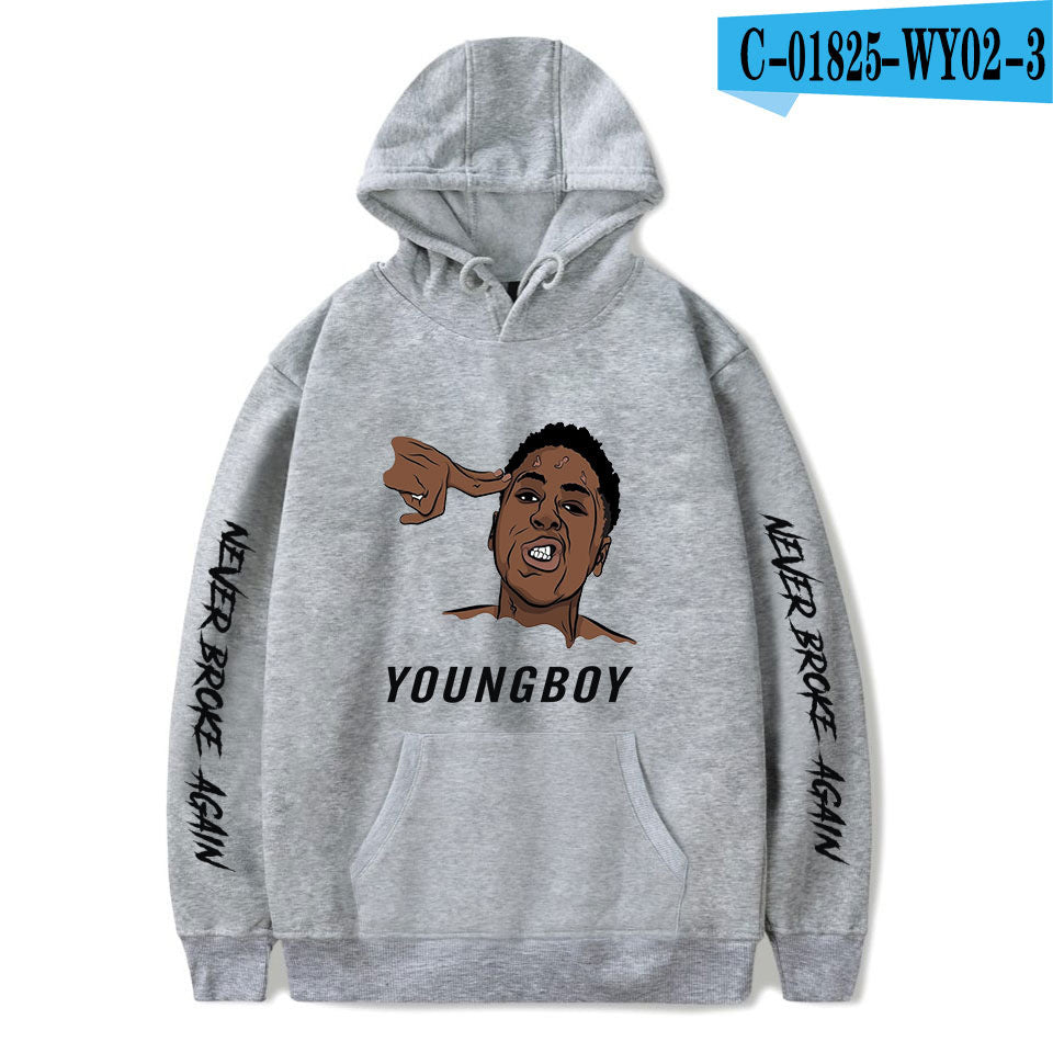 Men's and women's casual hooded sweater