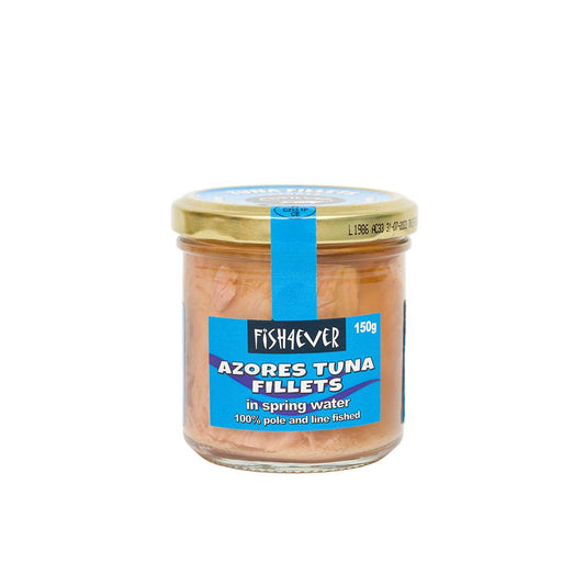 Fish4Ever Azores Tuna Fillets in Spring Water 150g