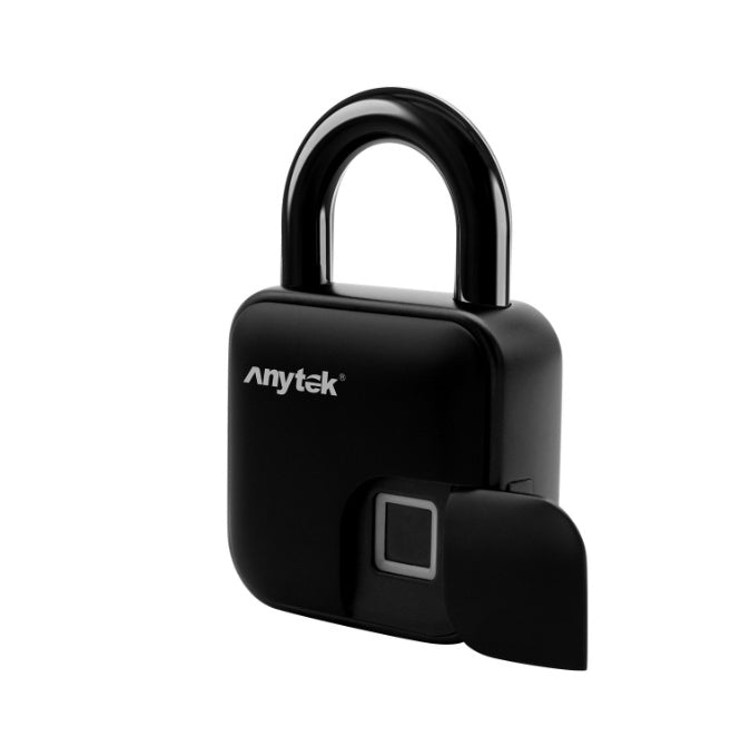 ANYTEK L3 Smart Fingerprint Padlock - IP65 Waterproof Biometric Security Lock with USB Rechargeable Battery | Keyless Entry for Gym, Locker, Bike, Gate