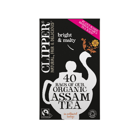 Clipper Fairtrade Organic Assam Tea Bags 100g