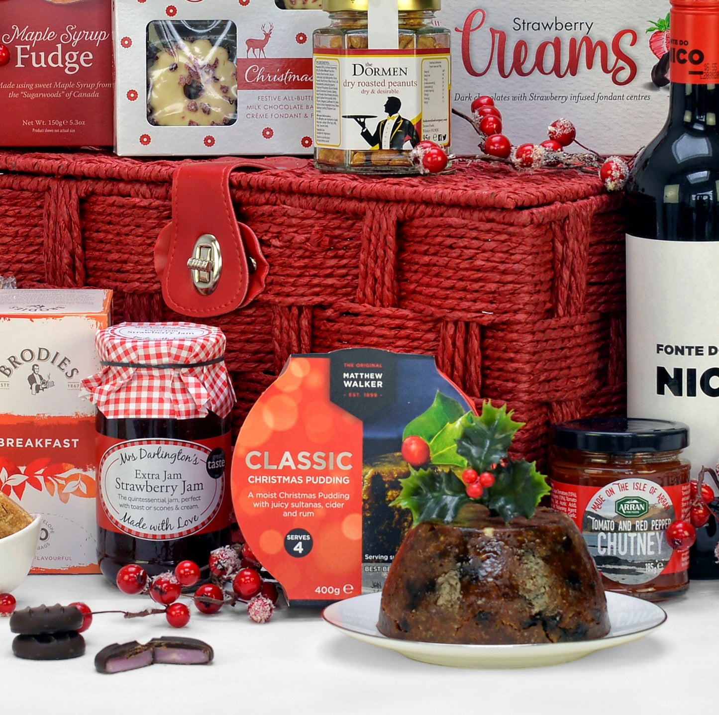 12 Days of Christmas Hamper | Luxury Festive Gift Box with Prosecco