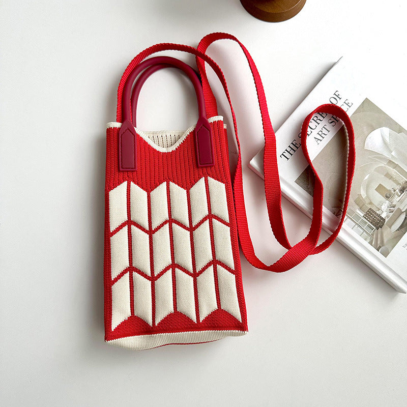 Love Mini Knit Shoulder Crossbody Bag