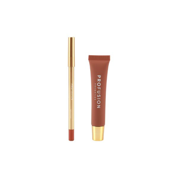 Calabaza Especiada | Delineador y Bálsamo Labial Cashmere Lips Duo