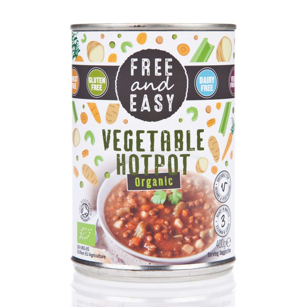 Free & Easy Organic Vegetable Hotpot 400g