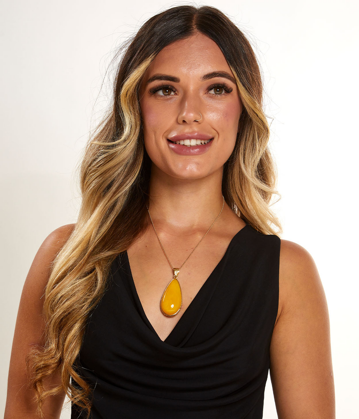 OOAK Citrine Bloom Pendant