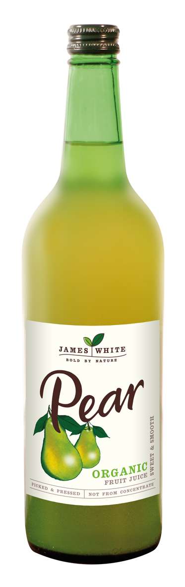 6 x Zumo de Pera Ecológico James White - 750ml