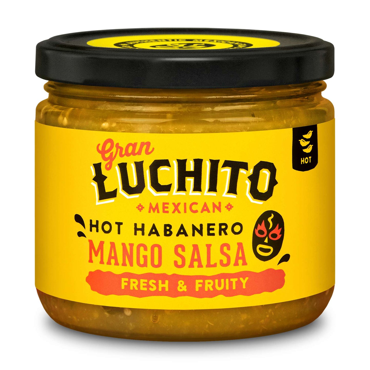 Gran Luchito Hot Habanero Mango Salsa 300g (Case of 6)