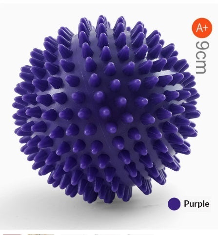 Hard thorn massage ball hand holding thorn ball touch training ball pvc acupressure massage ball yoga ball