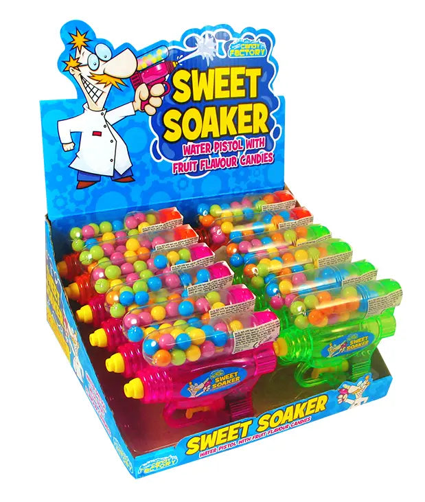 12 x Candy Factory Sweet Soaker 18g