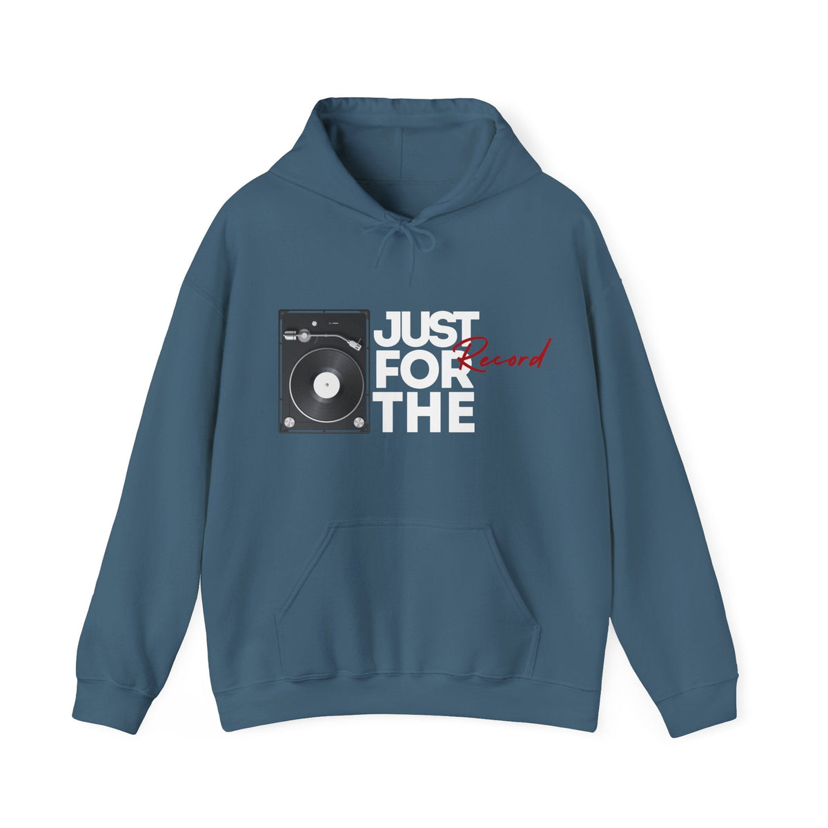 Just for the Record Men's Vinyl Record Hoodie