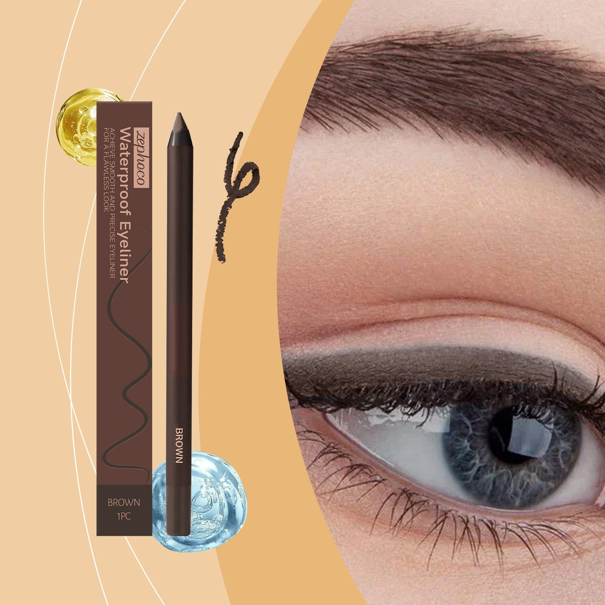 Waterproof Eyeliner Brown