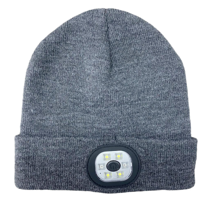 Removable And Washable Rechargeable LED Luminous Lighting Knitted Hat