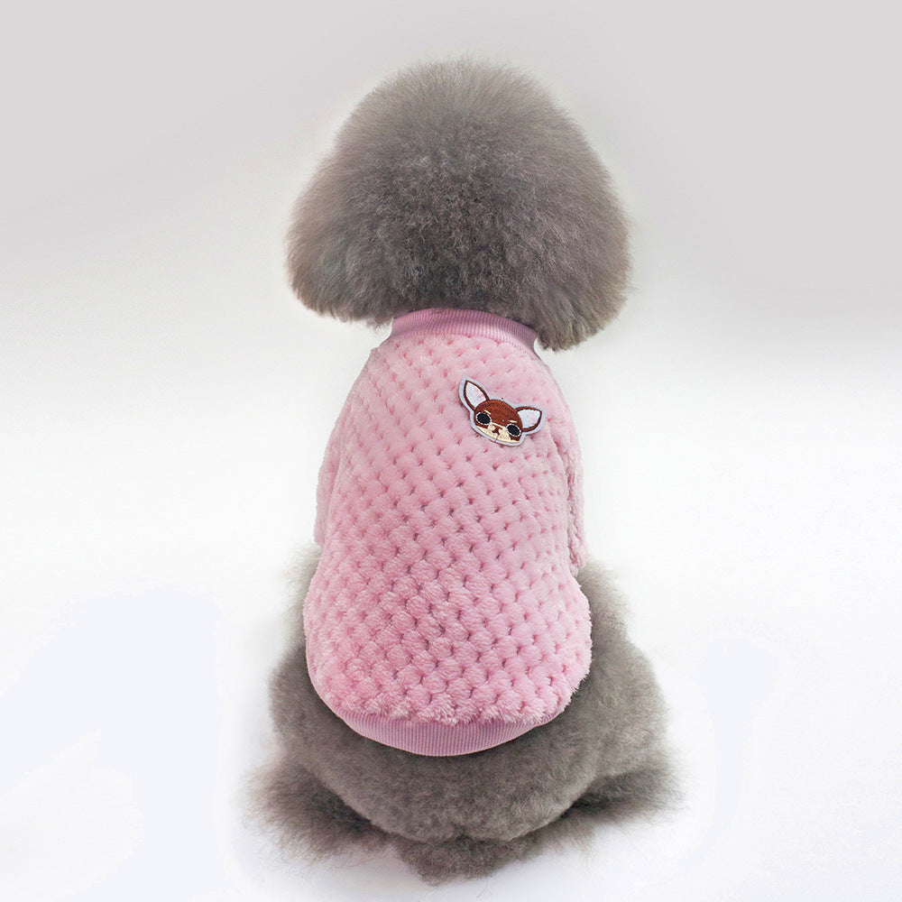Warm legs fleece pet supplies
