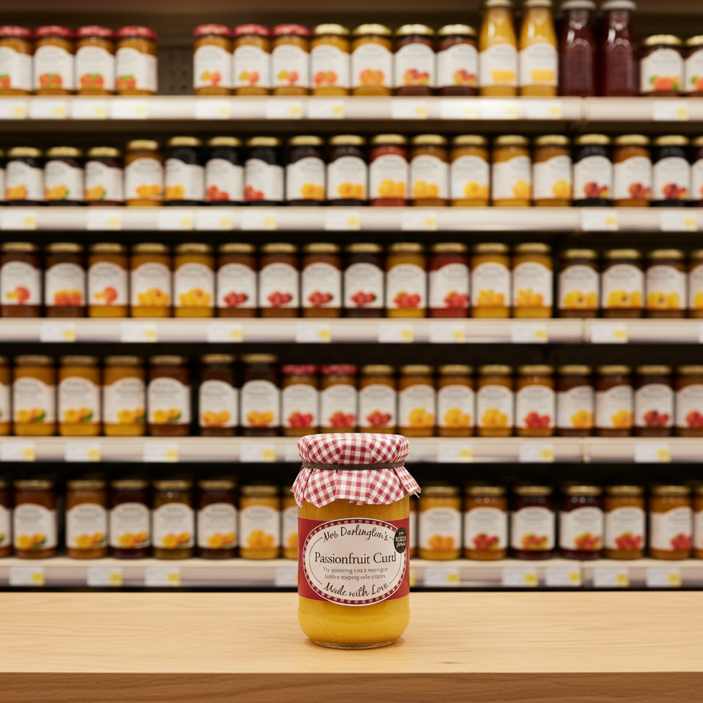 Mrs Darlington's Passionfruit Curd 320g