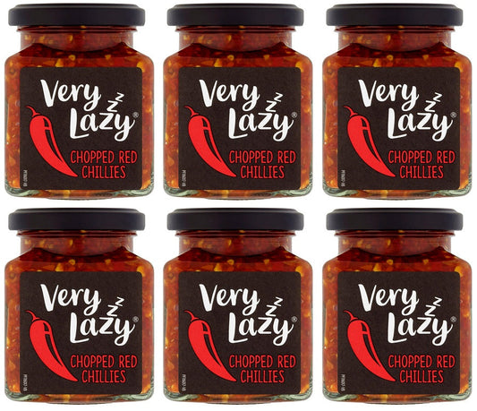 Very Lazy Chopped Chillies 190g – Pack of 6