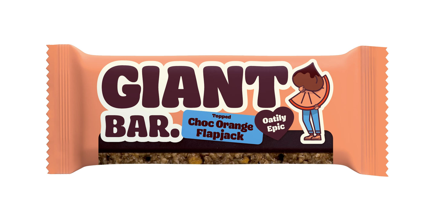 Giant Bar Choc Orange 100g | Bulk Pack of 20