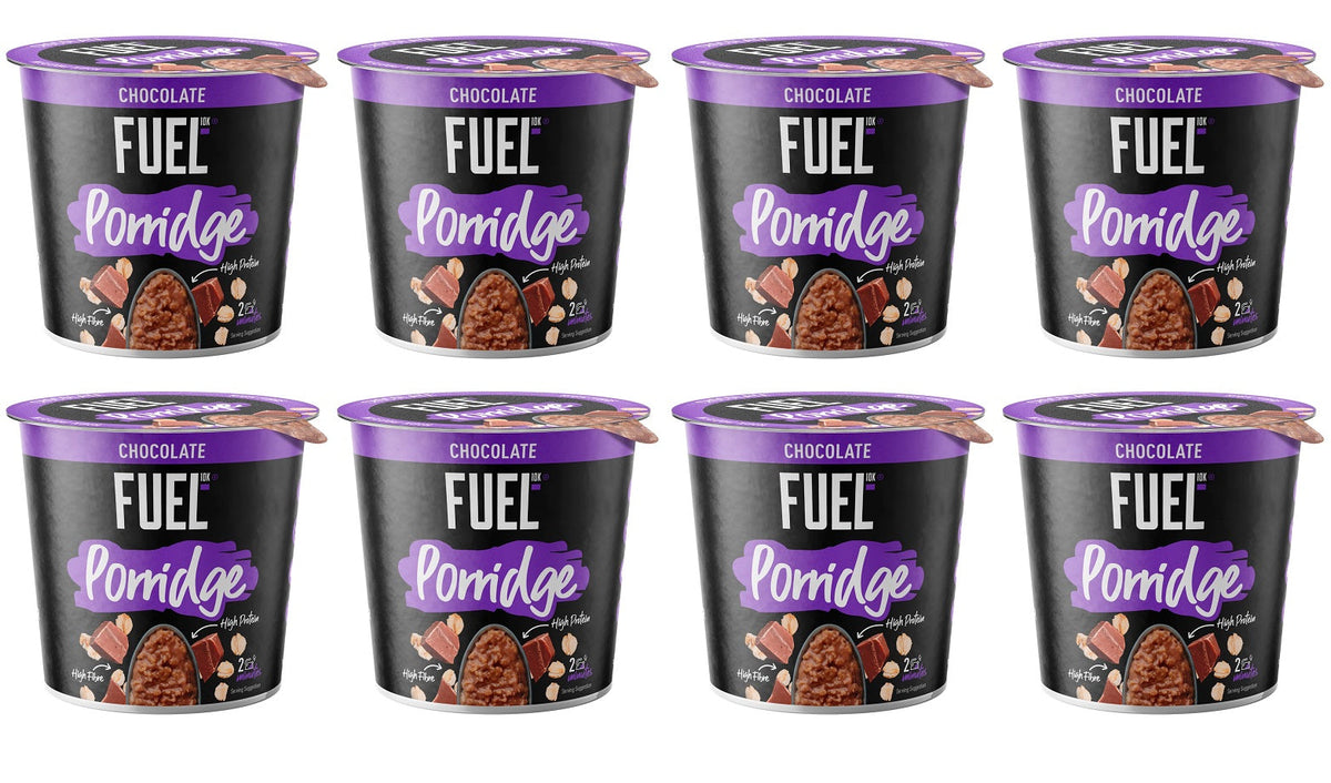8 x Fuel10k Porridge Topf Schoko - 70G