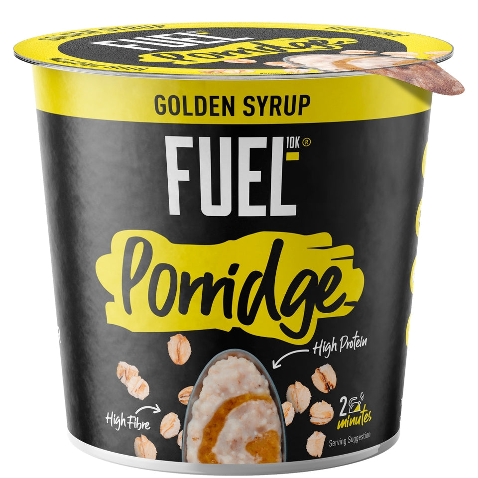 8 x Fuel10k Porridge Topf Goldener Sirup - 70G
