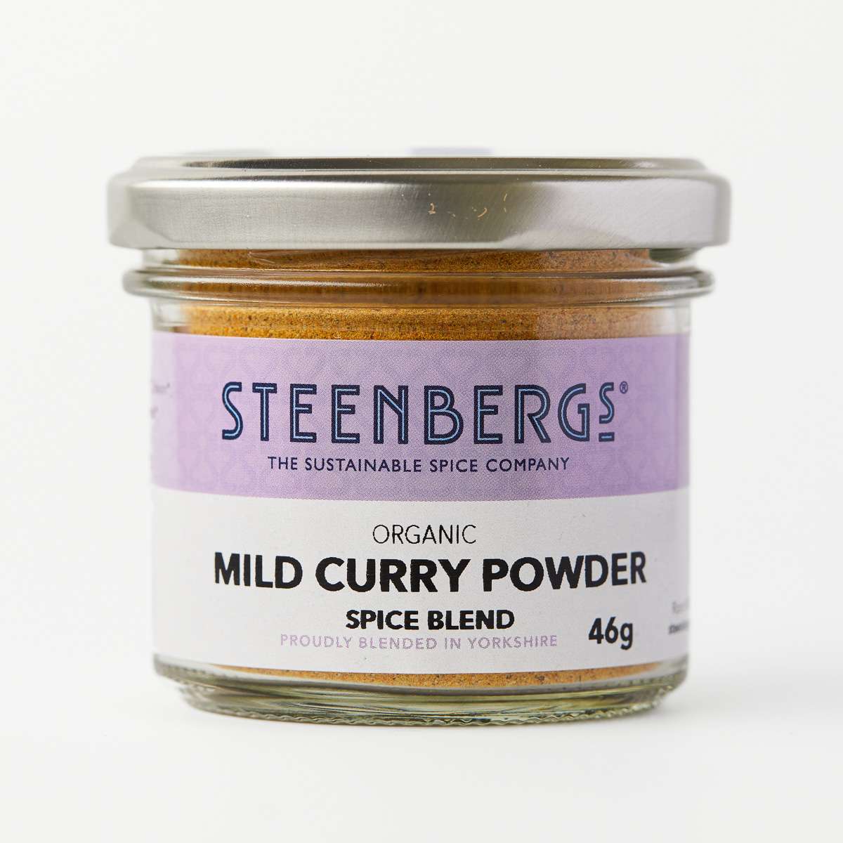 Steenbergs Bio Mildes Currypulver – 46g