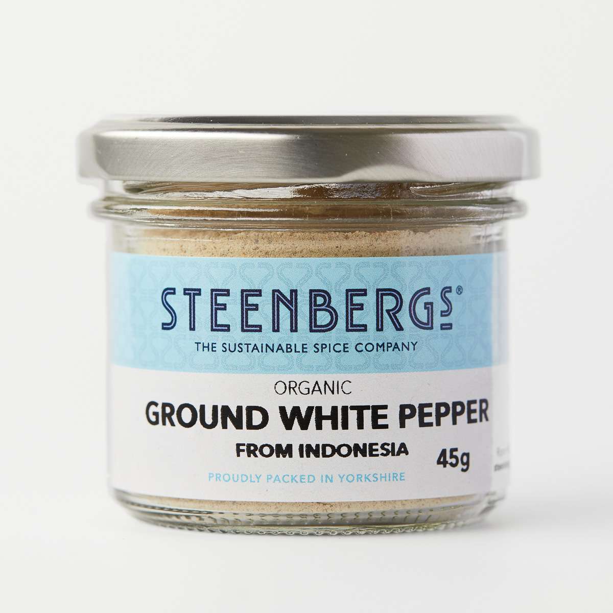 Pimienta Blanca Molida Ecológica Steenbergs - 45 g