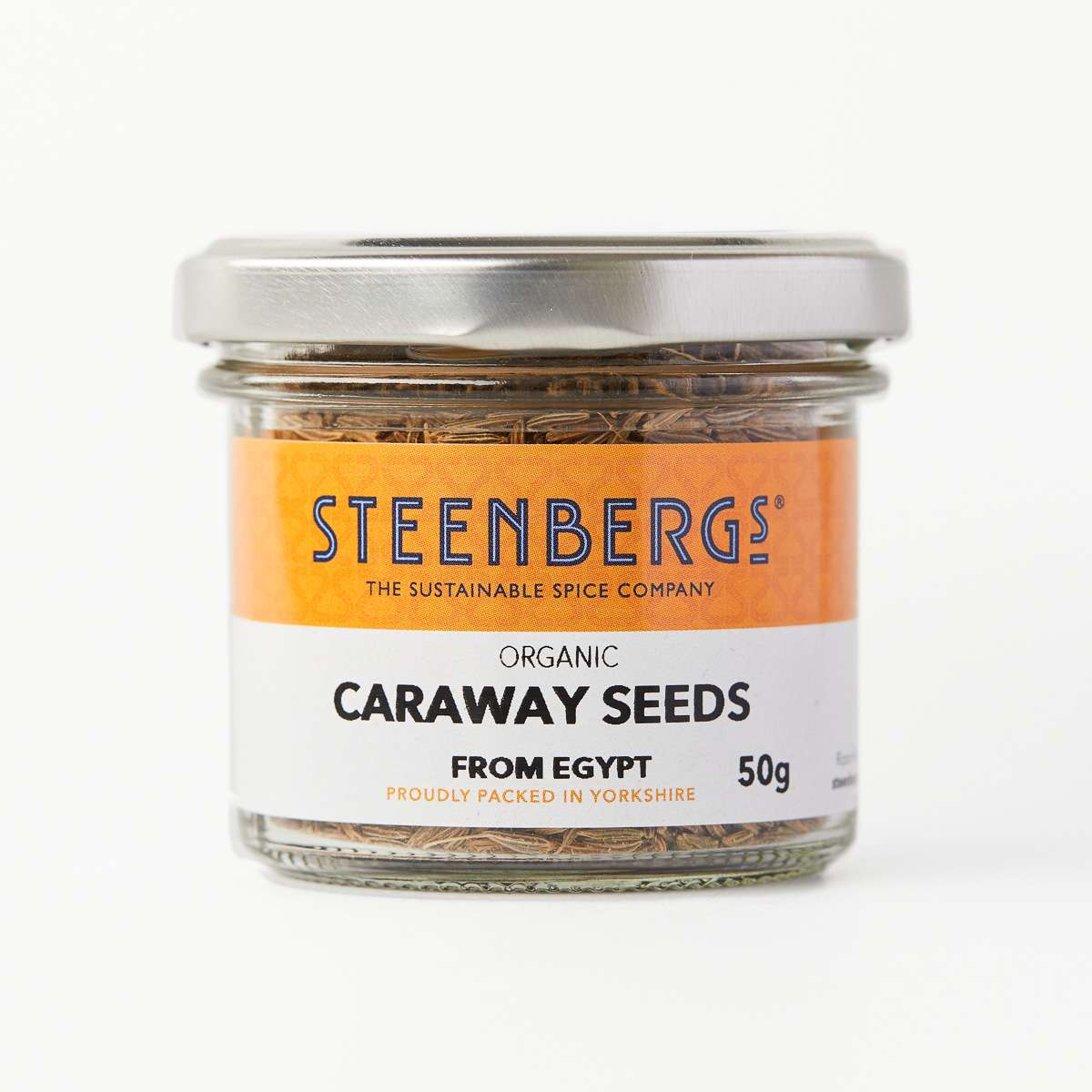 Steenbergs Especias Ecológicas de Semilla de Alcaravea - 50g