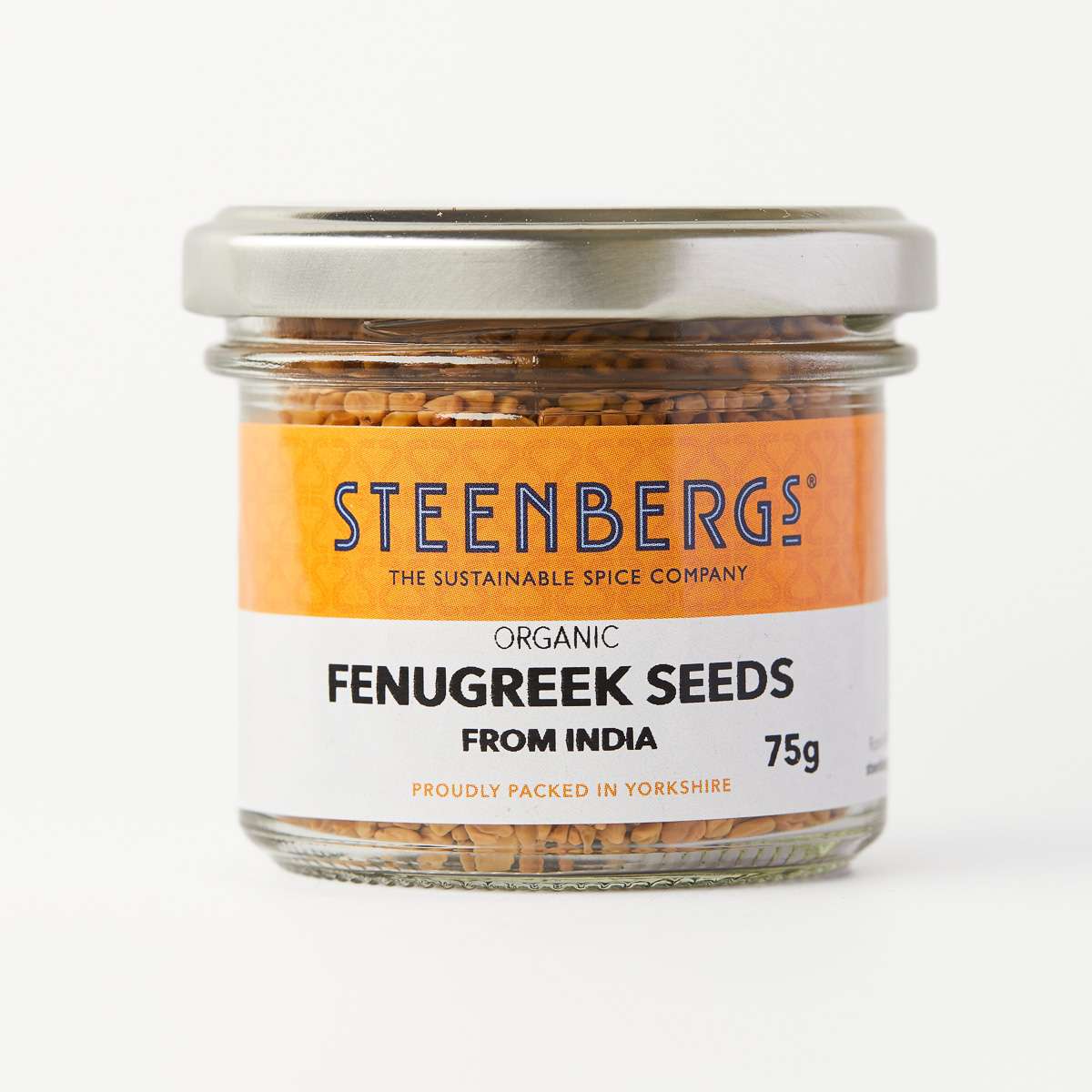 Steenbergs Organic Fenugreek Seeds 75g | Certified Organic Spice