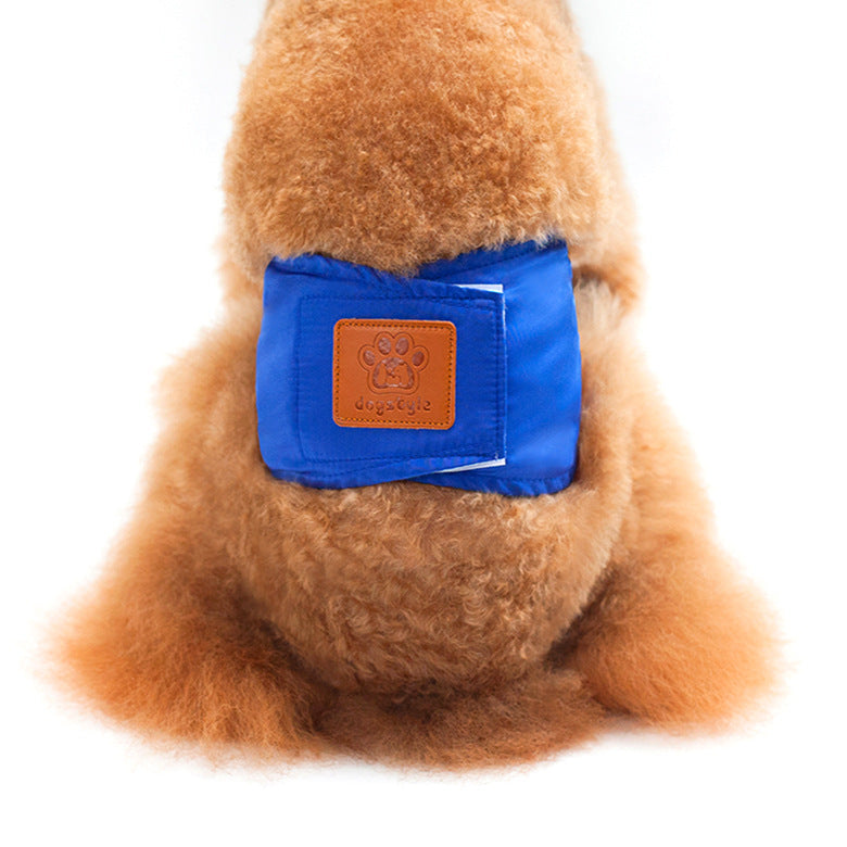Solid Color Physiology Pants For Pet Male Dogs, Polite And Anti-Harassment Puppy Safety Pants